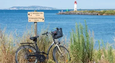 Pistes cyclables de Marseillan