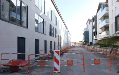 Autorisations de voirie et travaux rue de Corinthe