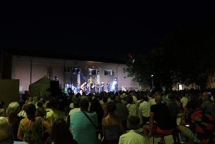Appels à Manifestation d'Intérêt concert en plein air de nuit à Marseillan