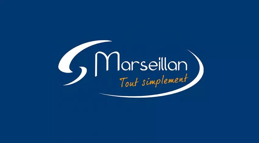 logo officiel marseillan fond bleu séances du conseil municipal