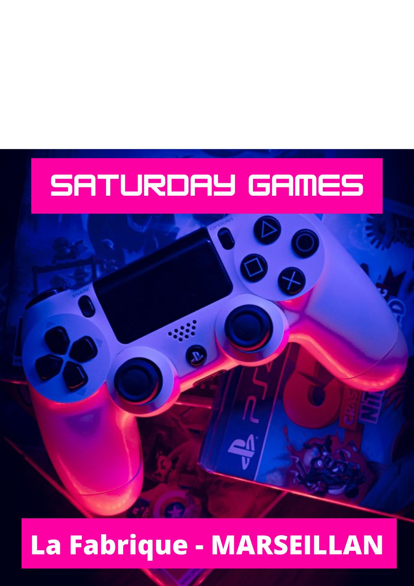 saturday games manette de console de jeux