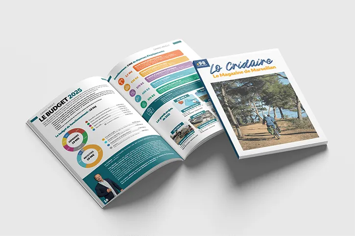 Magazine municipal de Marseillan Lo Cridaire n°98 page du dossier