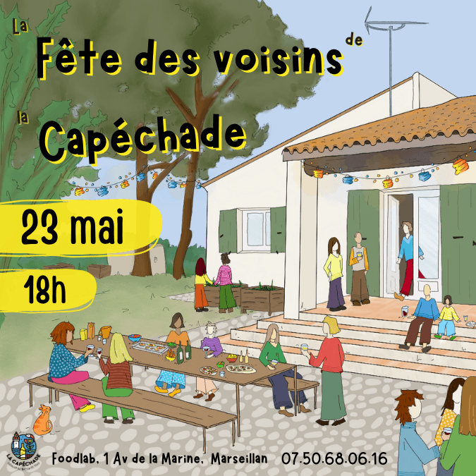 capechade fête des voisins