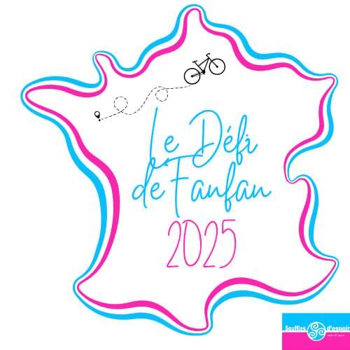 Carte de France à Vélo Le défi de Fanfan : Le tour de France à vélo