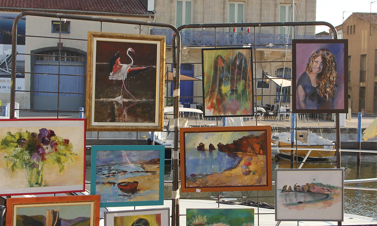 Le Quai de l'art tableau peinture