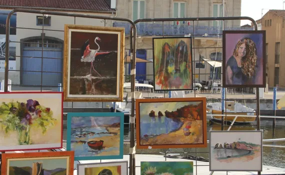Le Quai de l'art tableau peinture