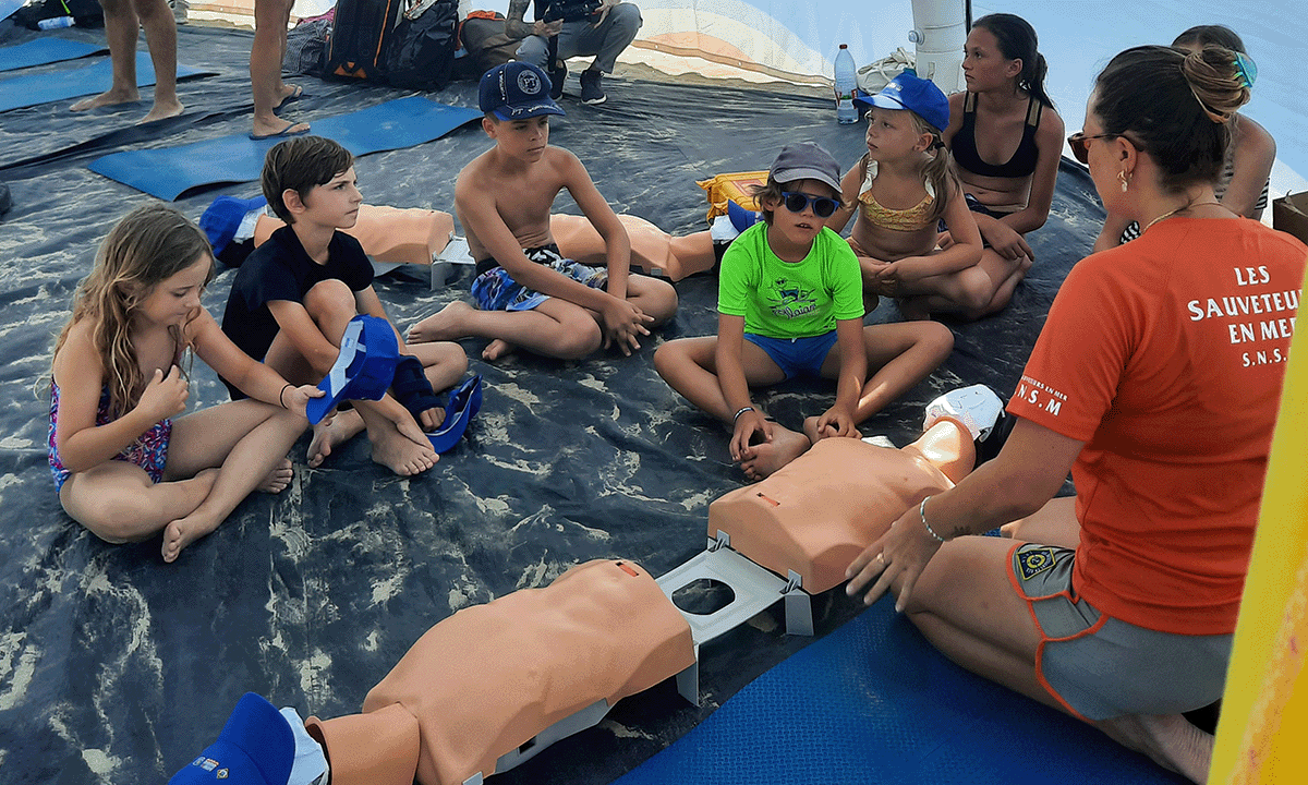 Tournée des plages SNSM - Mini sauveteurs