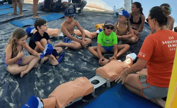 Tournée des plages SNSM - Mini sauveteurs