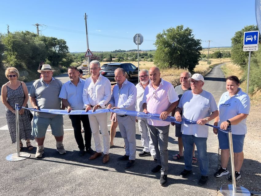 2025_inauguration liaison cyclable marseillan pomérols