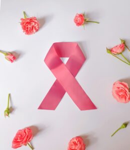 ligue contre le cancer pink flowers