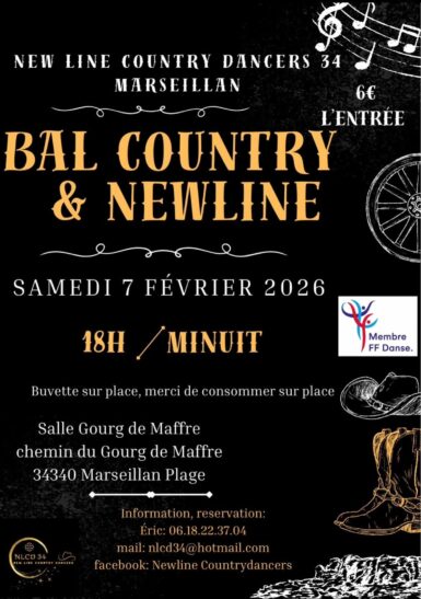 Bal country et New Line