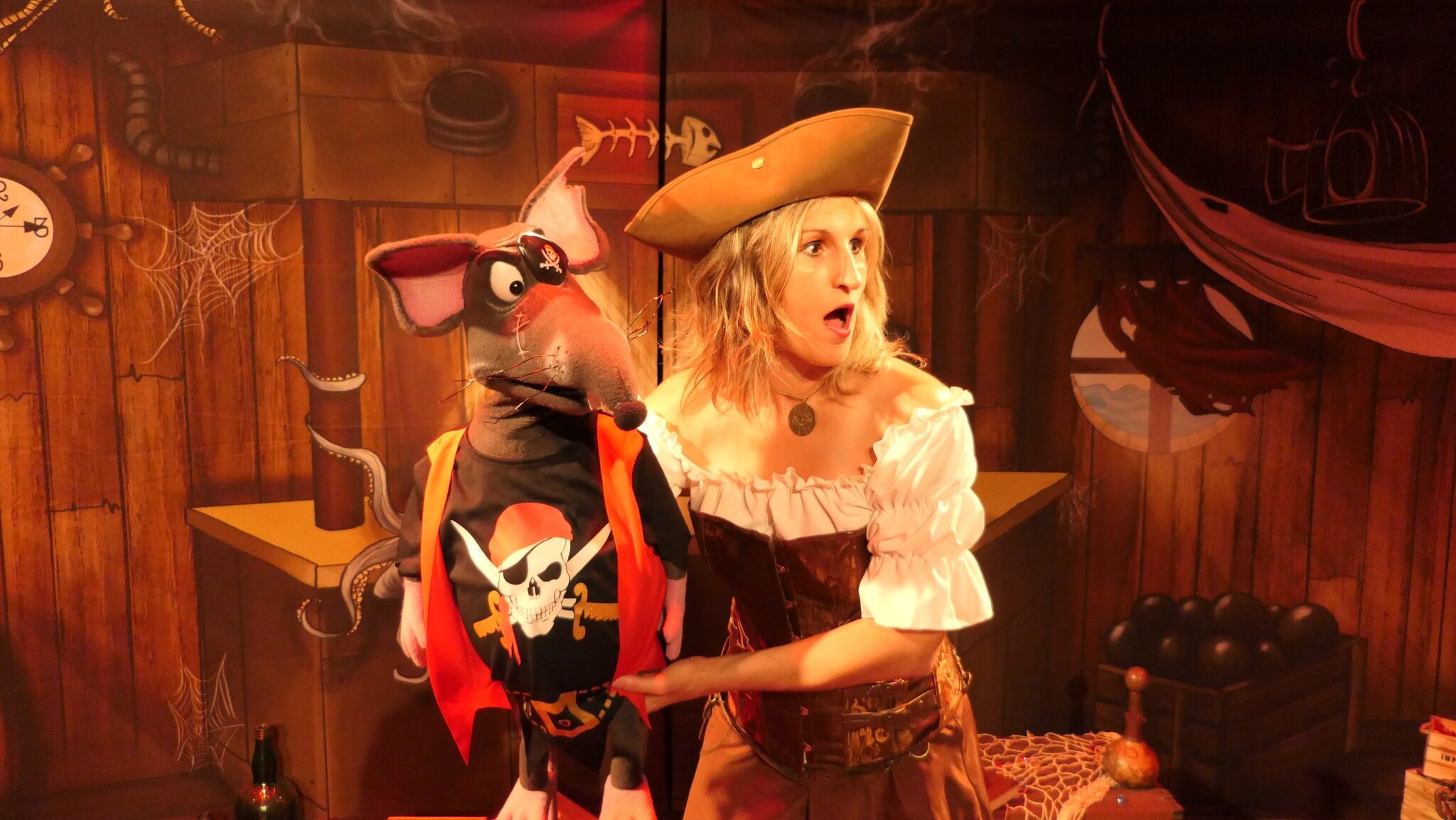 La pirate qui a peur de l'eau