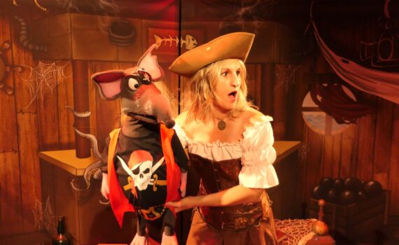 La pirate qui a peur de l'eau